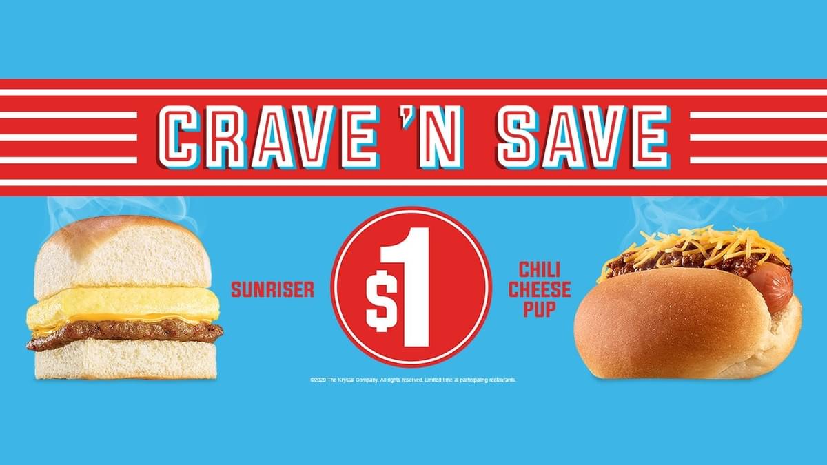Krystal Offers $1 Sunriser and Chili Cheese Pups