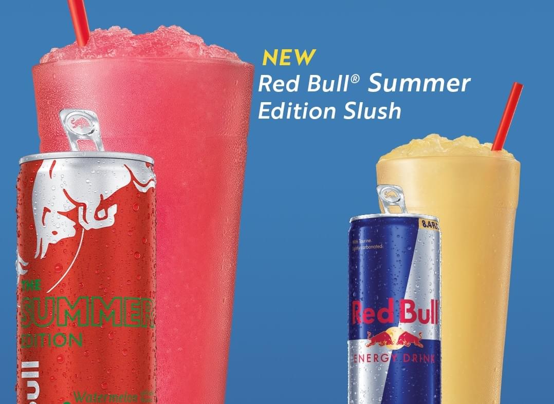 Red Bull Slushes are Back at Sonic
